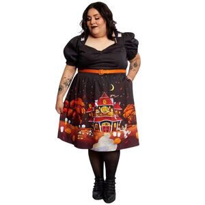 Loungefly Stitch Shoppe Disney Haunted House Allison Dress Size 2X NWT